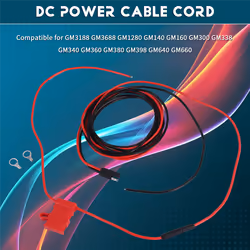 DC Power Cable Cord for Motorola GM300/338/380/3188CDM1250/750 metres