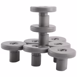 Basket Rollers for Dishwasher, for AEG Electrolux FAVORIT Zanussi