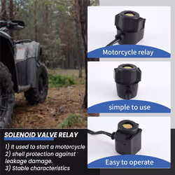 Start Solenoid Valve Relay Gy6 70Cc For Motorcycle Atv Scooter
