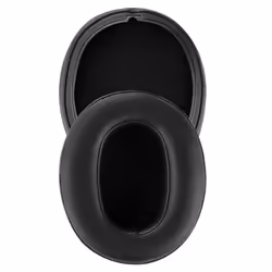 Ear Pads for Sony WH-XB900N Headphones Earpads Leather (Black)