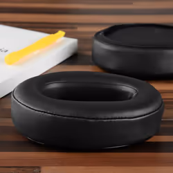 Ear Pads for Sony WH-XB900N Headphones Earpads Leather (Black)