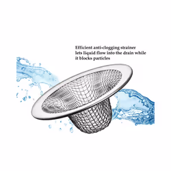6 Pack-2.125Inch Top/1Inch Basket - Sink Drain Strainer Hair Catcher