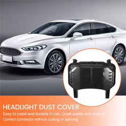 1Pair Car Front Headlight Dust Cap for Ford Mondeo MK4 2008-2013