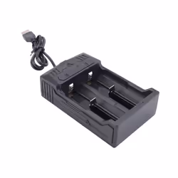 Rechargeable Battery Flat Top 20A With 18650 Battery Charger