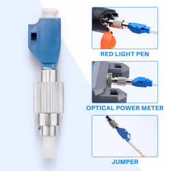 1Pcs Visual Fault Locator Adapter, FC Male to LC Female Adapter