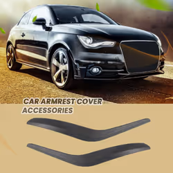 Car Left/Right Inner Door Handle Cover For Bmw X1 E84 2010-2016 Black