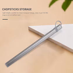 for Titanium Chopsticks Storage Box Without Chopsticks Gray