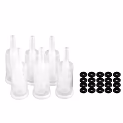 Airlock Set for Fermentation, 20 Pieces Grommets and 6 Pieces Airlock