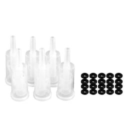 Airlock Set for Fermentation, 20 Pieces Grommets and 6 Pieces Airlock