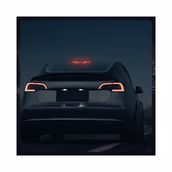 Brake Light Sticker for Tesla Model Y,Devil Eye Car Taillight Sticker