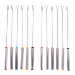 Fondue Cheese Sticks Set for Cheese, Stainless Steel Fondue Forks