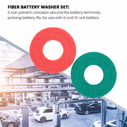 12 Pieces Battery Terminal Anti Corrosion Washers Fiber