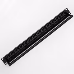 19Inch 1U Pass-Through 24 Port CAT6 RJ45 contact port(RJ45 contact port)
