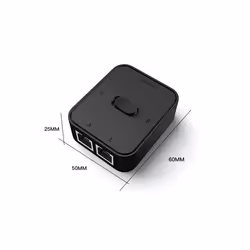 2 Port RJ45 LAN CAT6 Network Switch Selector 1000Mbps