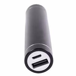 2600mAh Portable External USB Power Bank Box Battery Mobile Black