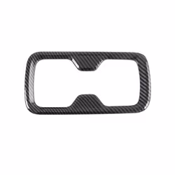 for Nissan Navara NP300 16-19 Carbon Fibre Car Water Cup Holder Frame