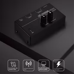 PP500 Ultra-Compact Phono Preamp Pre Amp Preamplifier EU Plug
