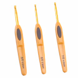8Pcs Crochet Hook Sewing Tool Aluminum Alloy DIY Portable