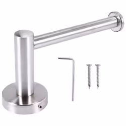 Toilet Tissue Paper Roll Holder Wall Mount for Bathroom Kitchen