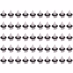 50Pcs Door Panel Clips With Seal Ring For BMW E34 E36 E38 E39 E46 X5