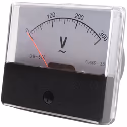 Rectangle AC 0-300V Gauge Analog Panel Meter Voltmeter DH670