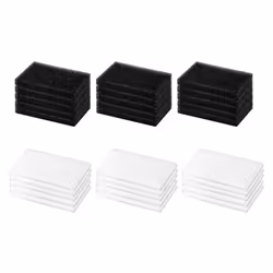 30PCS CPAP Filters for Respironics Foam Filter and Ultra Fine Filters