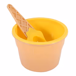 6Pcs Ice Cream Bowl Set Different Color Ice Cream Spoon Children Bowl