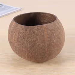 Can Pouring Candle Coconut Shell Bowl,Coconut Shell,Coconut Wood Bowl