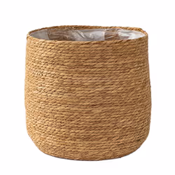 Seagrass Flower Pot - Woven Plant Pot - Decorative Plant Basket S