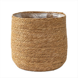 Seagrass Flower Pot - Woven Plant Pot - Decorative Plant Basket S