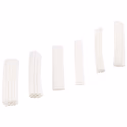 100 pcs heat shrink tube casing heat shrink tube color:white