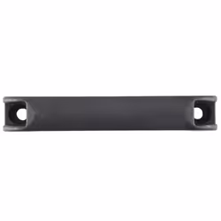 Door Cabinet Black Plastic Rectangular Pull Handle 5.2"