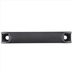 Door Cabinet Black Plastic Rectangular Pull Handle 5.2"