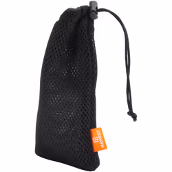 HAWEEL 5-Pack Nylon Mesh Storage Bag - 3.5 x 7.3 Inch(Black)