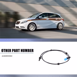 Rear Wheel Speed Sensor Engine Speed Sensor for Mercedes-Benz