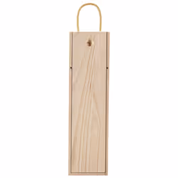 Red Wine Bottle Packing Box For Hampagne Flute Special Wooden Gift