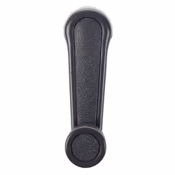 2 Pcs Gray Plastic Universal Car Window Winder Cranks Handle Lever