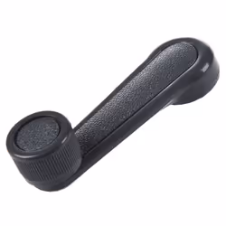 2 Pcs Gray Plastic Universal Car Window Winder Cranks Handle Lever