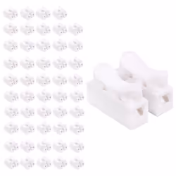50PCS Spring Wire Connector Cable Clamp Terminal Block Connector