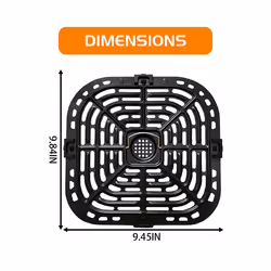 Grill Plate for Instants Vortex Plus 6QT Air Fryers,Square Grill Pan