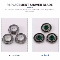 3Pcs Replacement Shaver Blade Heads HQ64 for Philips PT726 PT725