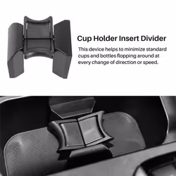 Center Console Cup Holder Insert Divider for Toyota Camry 2007-2011