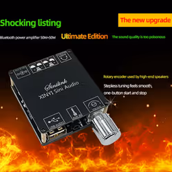 XY-C50L Bluetooth 5.0 AUX Digital Power Amplifier Board