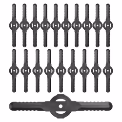 20Pcs Plastic Grass Trimmer Blades Garden Tool Lawn Mower Accessories