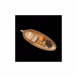 Gold Leaves Shape Serving Tray Jewelry Pallet Fruit Snack Dish(Small)