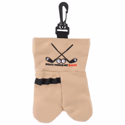 Golf Ball Storage Bag This Funny Golf Gift Golf Accessories,Brown