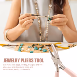Round Concave Plier Wire Looping Plier for DIY Jewelry Making