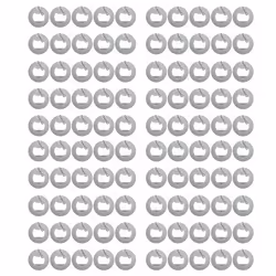 100Pcs NFC Ntag213 Nfc Label Sticker 13.56MHz ISO14443A NTAG 213