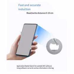100Pcs NFC Ntag213 Nfc Label Sticker 13.56MHz ISO14443A NTAG 213