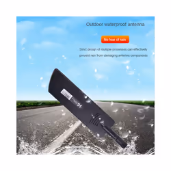2PCS 5G/3G/4G/GSM Full Band Gain 40DBi Antenna, Black SMA Male